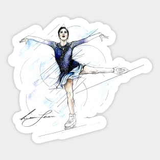 Alina Zagitova and Evegenia Medvedeva Sticker